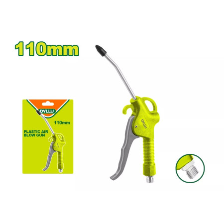 Пневмопистолет продувочный DYLLU DTGA4611 с регулятором воздушного потока Пневмопистолет продувочный DYLLU DTGA4611 с регулятором воздушного потока
