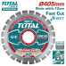 Диск алмазный (для резки асфальта) 405x10x25,4 мм TOTAL TAC2164051