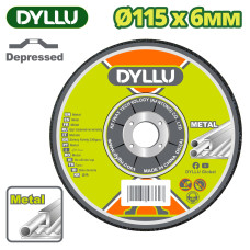 Круг шлифовальный 115x6,0x22,2 мм по металлу DYLLU DTAC1347