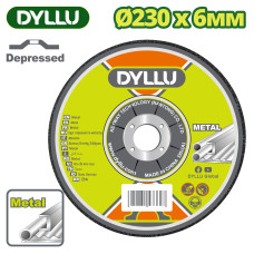 Круг шлифовальный 230x6,0x22,2 мм по металлу DYLLU DTAC1395