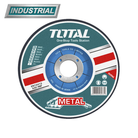 Круг отрезной 230x2,0x22,2 мм по металлу TOTAL TAC2212306 Круг отрезной 230x2,0x22,2 мм по металлу TOTAL TAC2212306