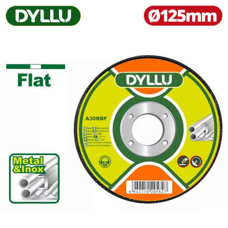 Круг отрезной 125x1,0x22,2 мм по металлу DYLLU DTAC1351