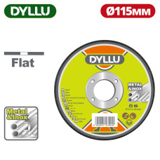 Круг отрезной 115x1,2х22,2 мм по металлу DYLLU DTAC2345