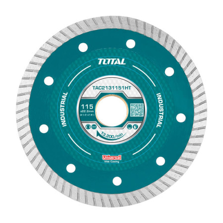 Диск алмазный 115x1,2x22,2 мм TOTAL TAC2131151HT