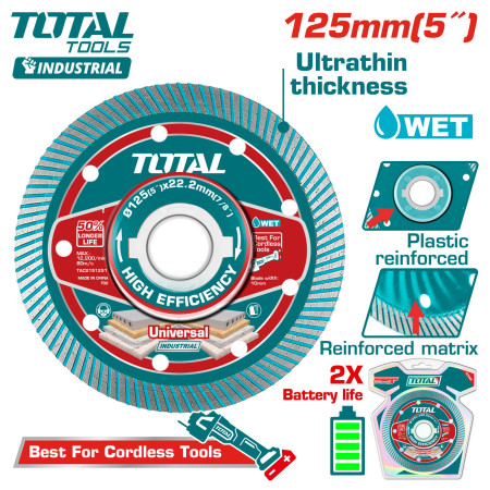 Диск алмазный TOTAL TAC2151251