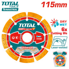 Диск алмазный 115 мм TOTAL TAC2171151