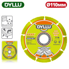 Диск твердосплавный по дереву (с гвоздями) 110x20,0 мм DYLLU DTCD1K43