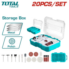 Набор насадок для гравера TOTAL TAKMG6020 (20 шт)