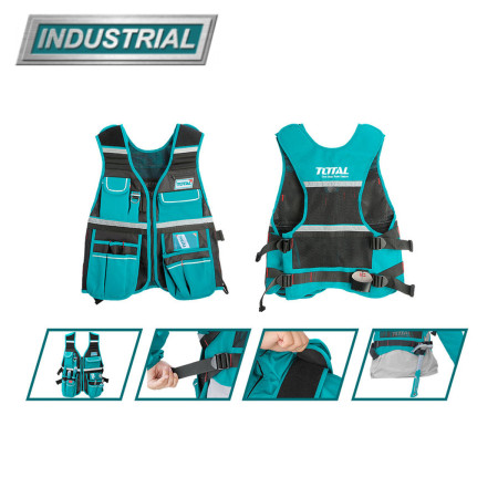 Жилет для инструментов TOTAL TTVT1601 Жилет для инструментов TOTAL TTVT1601