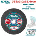 Круг отрезной 355x3,0x25,4 мм по металлу TOTAL TAC2303558 Круг отрезной 355x3,0x25,4 мм по металлу TOTAL TAC2303558