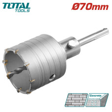 Коронка SDS-plus 70мм TOTAL TAC430701