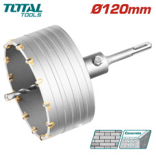 Коронка SDS-plus 120мм TOTAL TAC4301201