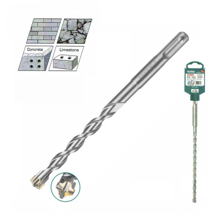 Бур SDS-plus 10x100x160 TOTAL TAC311002C Бур SDS-plus 10x100x160 TOTAL TAC311002C