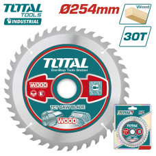Диск пильный 254x30 мм 30 зубьев по дереву TOTAL TAC231720