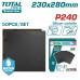 Шлифлисты 230X280 мм P240 TOTAL TAC024016 (50 шт) Шлифлисты 230X280 мм P240 TOTAL TAC024016 (50 шт)