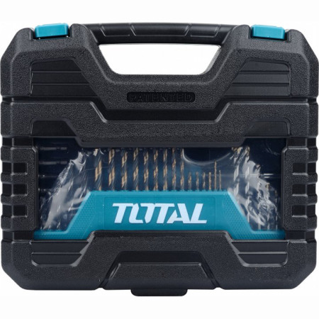 Набор оснастки и ручного инструмента TOTAL (118 предметов) THKTAC011182
