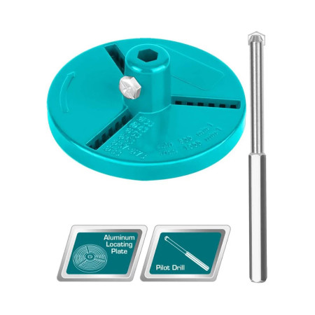 Направляющая для твердосплавных свёрл для стекла TOTAL TAC4203