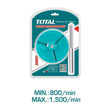 Направляющая для твердосплавных свёрл для стекла TOTAL TAC4203