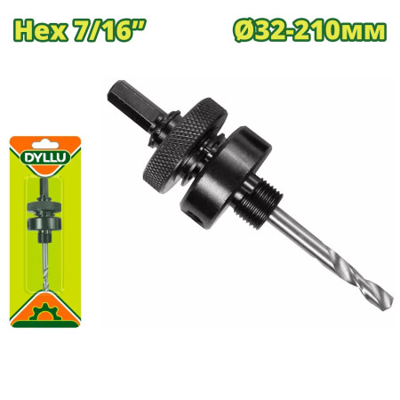 Хвостовик для коронок со сверлом 7/16 " DYLLU DTJG1402