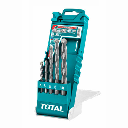 Набор сверл по бетону TOTAL TACSD7156 (5 шт) Набор сверл по бетону TOTAL TACSD7156 (5 шт)
