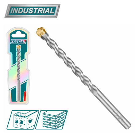 Сверло по бетону 8,0х120 мм TOTAL TAC260812 Сверло по бетону 8,0х120 мм TOTAL TAC260812