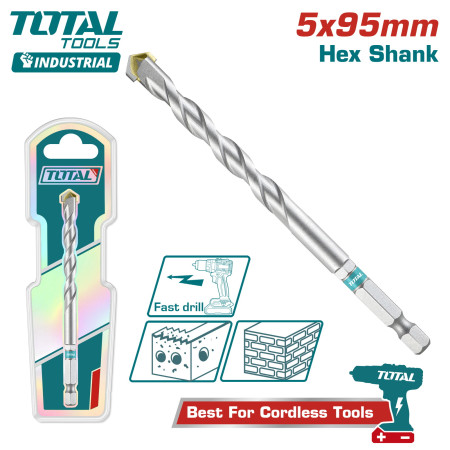 Сверло по бетону TOTAL TAC280595 Сверло по бетону TOTAL TAC280595