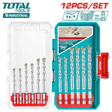 Набор сверл по бетону TOTAL TACSDL12206 (12 шт)