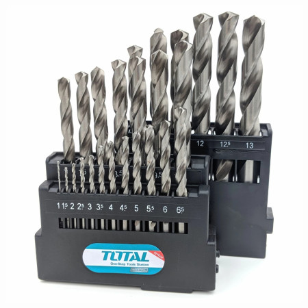 Набор сверл по металлу TOTAL TACSD0251 (25 шт)