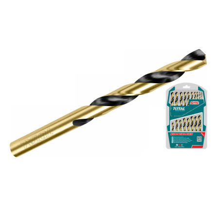 Набор сверл по металлу TOTAL TAKSDB9195 Набор сверл по металлу TOTAL TAKSDB9195