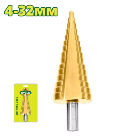 Сверло ступенчатое 4-32 мм DYLLU DTJD1403