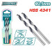 Сверло по металлу HSS 2,5 мм TOTAL TAC1200254 (2 шт)