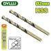 Сверло по металлу HSS 2мм DYLLU DTTD1K02 (2шт.)