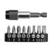 Набор бит с держателем TOTAL TACSD3091 (9 шт) Набор бит с держателем TOTAL TACSD3091 (9 шт)