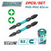 Бита ударная двухсторонняя PH2 + PH2 65 мм TOTAL TACIM72PH265 (2шт) Бита ударная двухсторонняя PH2 + PH2 65 мм TOTAL TACIM72PH265 (2шт)