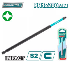 Бита ударная PH1 200 мм TOTAL TACIM71PH1200