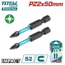 Бита ударная PZ 50 мм TOTAL TACIM71PZ250 (2 шт)