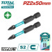 Бита ударная PZ 50 мм TOTAL TACIM71PZ250 (2 шт)