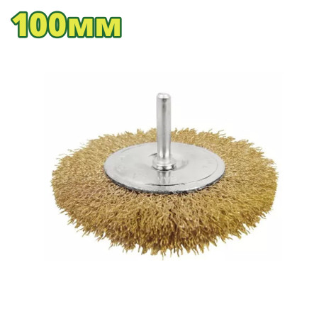 Щетка проволочная дисковая 100 мм DYLLU DTCE4402 Щетка проволочная дисковая 100 мм DYLLU DTCE4402