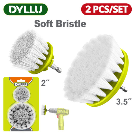 Набор щеток-насадок мягких для дрели DYLLU DTND1401 (2 шт) Набор щеток-насадок мягких для дрели DYLLU DTND1401 (2 шт)