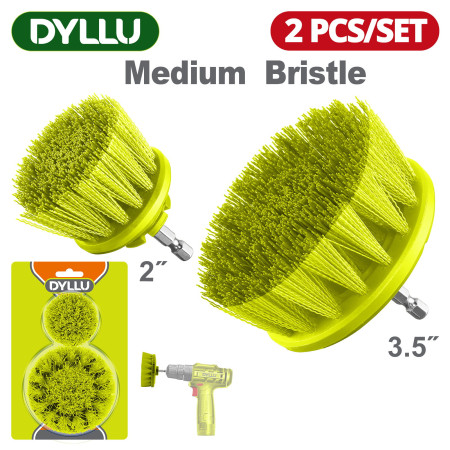 Набор щеток средней жесткости для дрели DYLLU DTND2401 (2 шт) Набор щеток средней жесткости для дрели DYLLU DTND2401 (2 шт)
