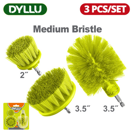Набор щеток средней жесткости для дрели DYLLU DTND2403 (3 шт) Набор щеток средней жесткости для дрели DYLLU DTND2403 (3 шт)