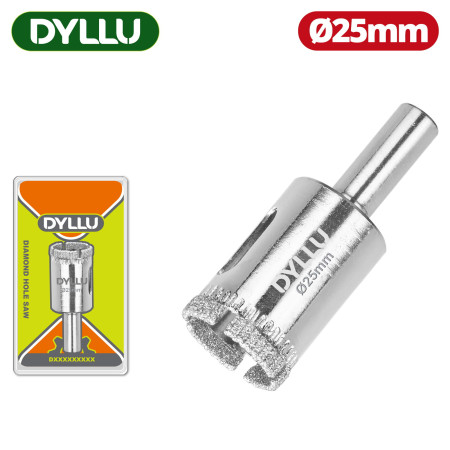 Коронка алмазная 25мм DYLLU DTKJ7625 Коронка алмазная 25мм DYLLU DTKJ7625