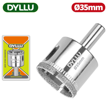 Коронка алмазная 35мм DYLLU DTKJ7635 Коронка алмазная 35мм DYLLU DTKJ7635