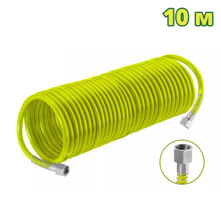 Шланг спиральный 5x8 10 м DYLLU DTQG1910 Шланг спиральный 5x8 10 м DYLLU DTQG1910