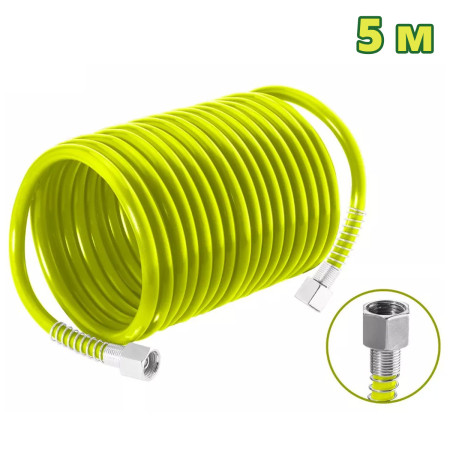 Шланг спиральный 5x8 5 м DYLLU DTQG1905 Шланг спиральный 5x8 5 м DYLLU DTQG1905
