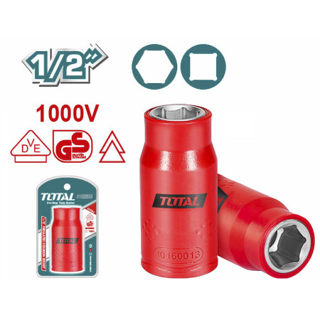 Торцевая головка 1/2 13 мм TOTAL THIHAST12131 Торцевая головка 1/2 13 мм TOTAL THIHAST12131