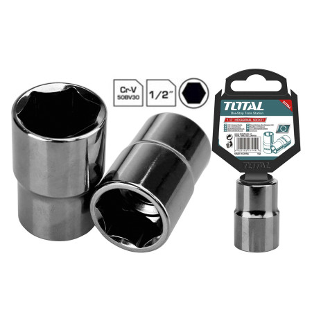 Головка торцевая 1/2 " 30 мм TOTALTHTST12301 Головка торцевая 1/2 " 30 мм TOTALTHTST12301