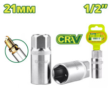 Головка свечная 1/2 " 21 мм DYLLU DTCS4221