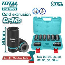 Набор головок 3/4 " TOTAL THKISD34082L (8шт)