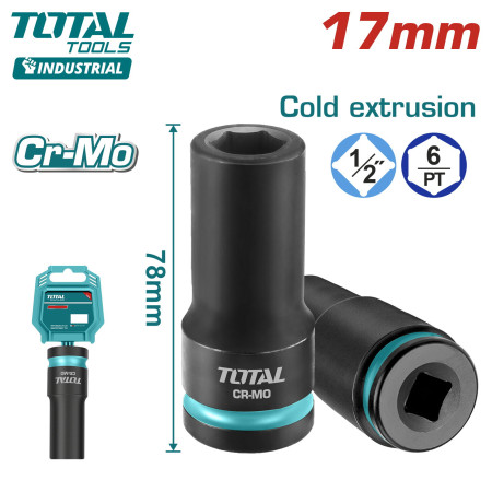 Глубокая ударная головка 1/2 "DR TOTAL THDIS12172L